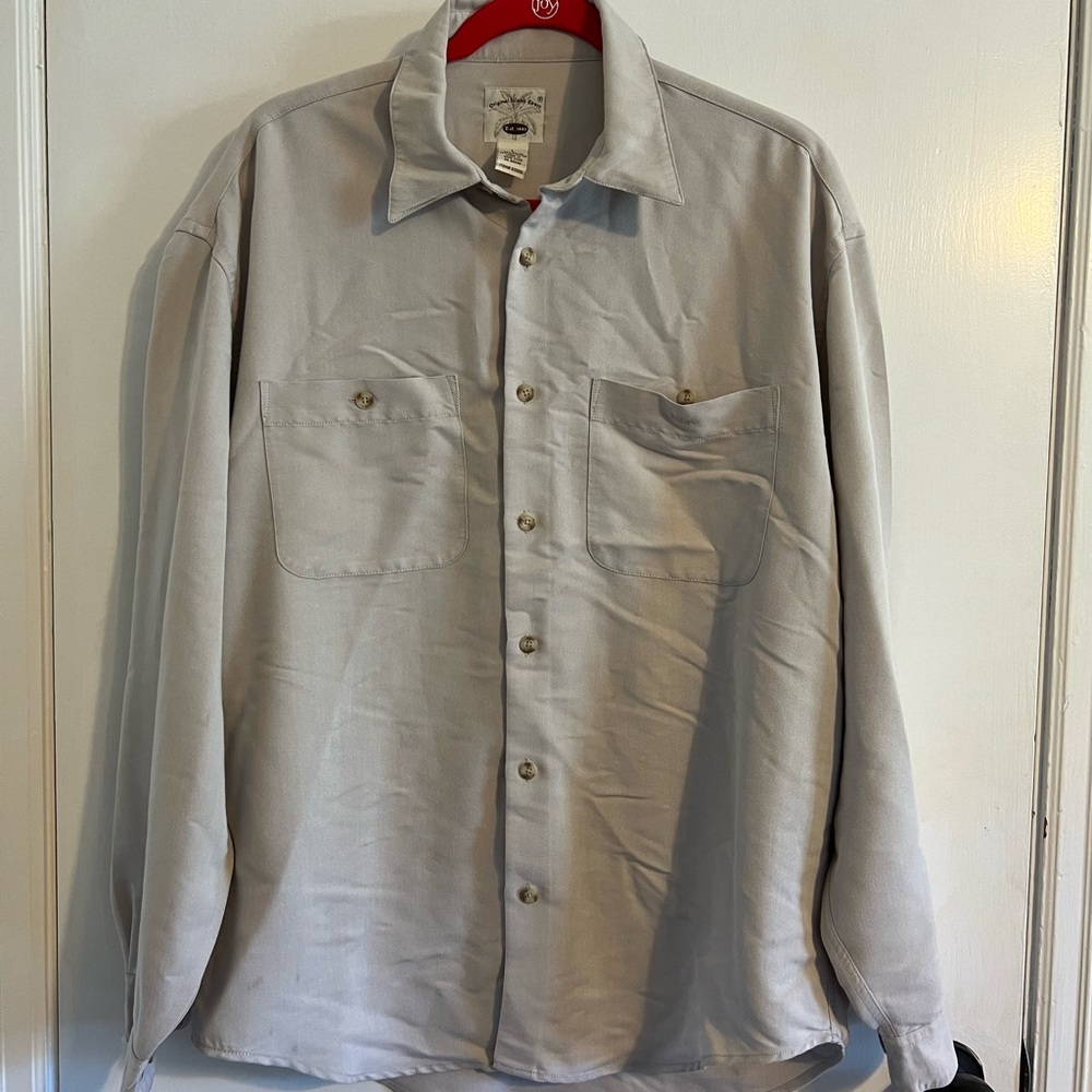 Long button down dress/casual shirt